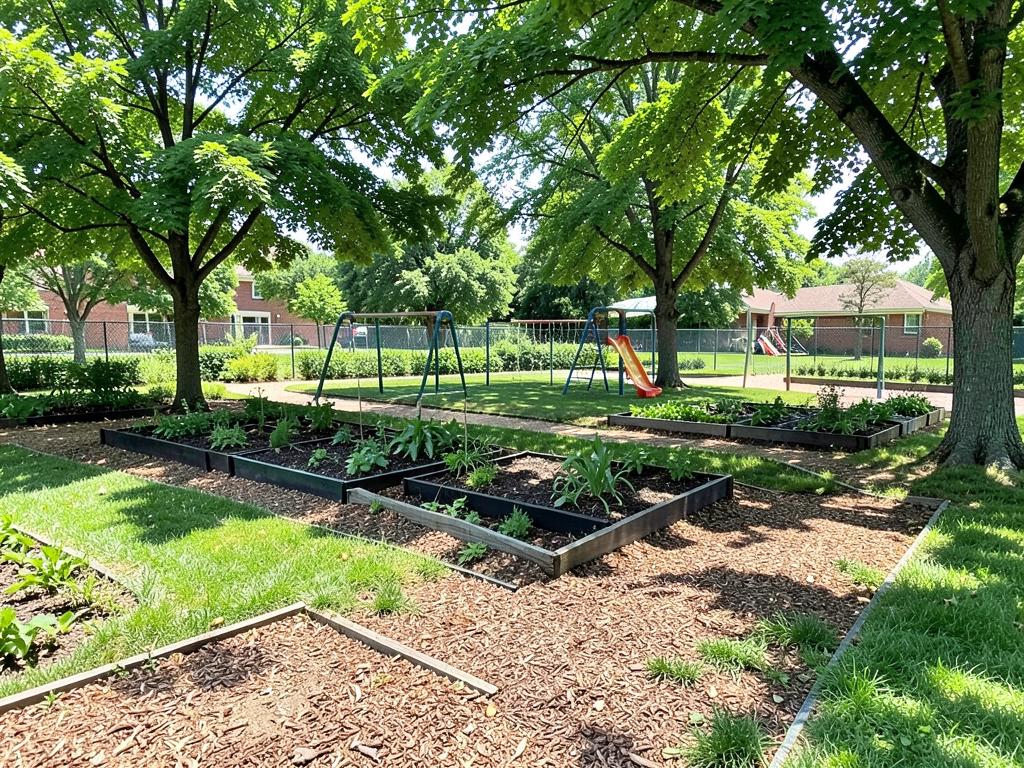 Groen schoolplein